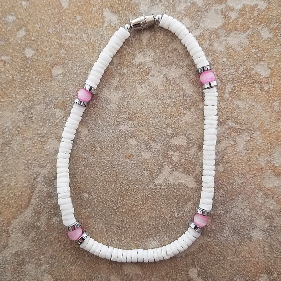 Imagine It Jewelry Anklet Puka Shell Heishi Beach Pool Boho Poshmark